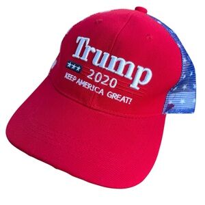 MAGA Donald Trump mesh snapback hat
